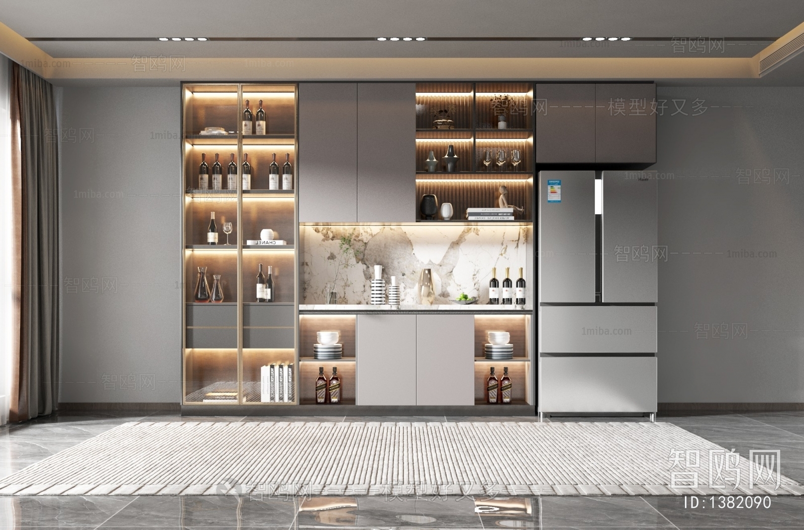 Modern Wine Cabinet