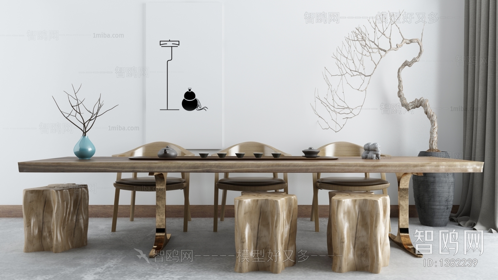 Chinese Style Tea Tables And Chairs