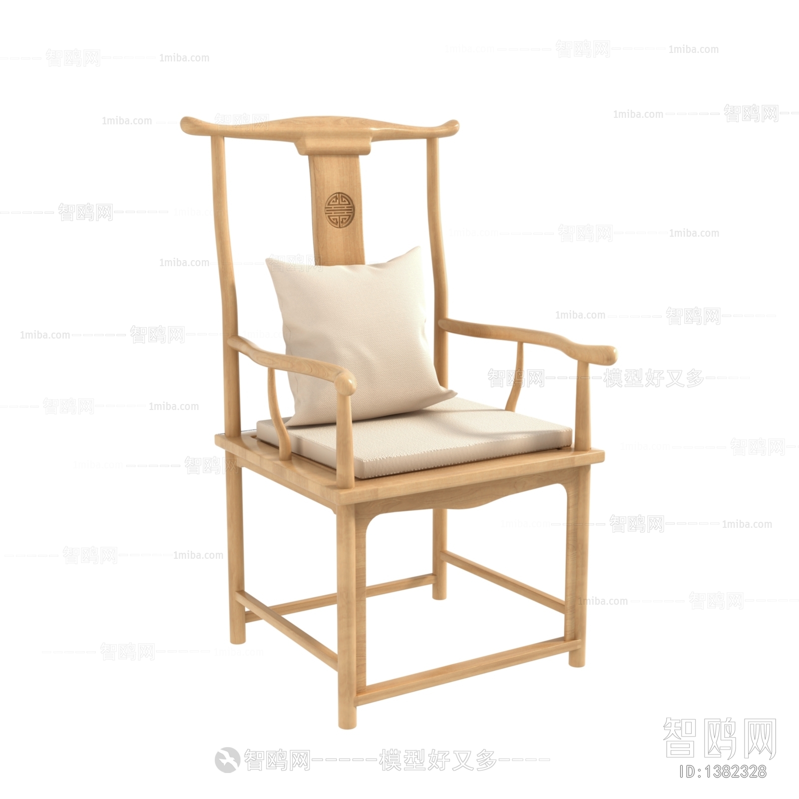 New Chinese Style Lounge Chair