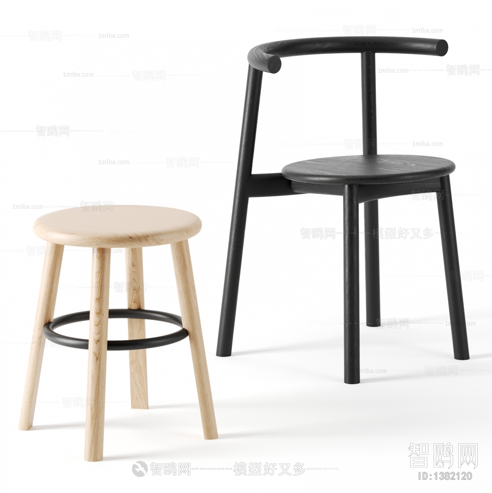 Nordic Style Single Chair