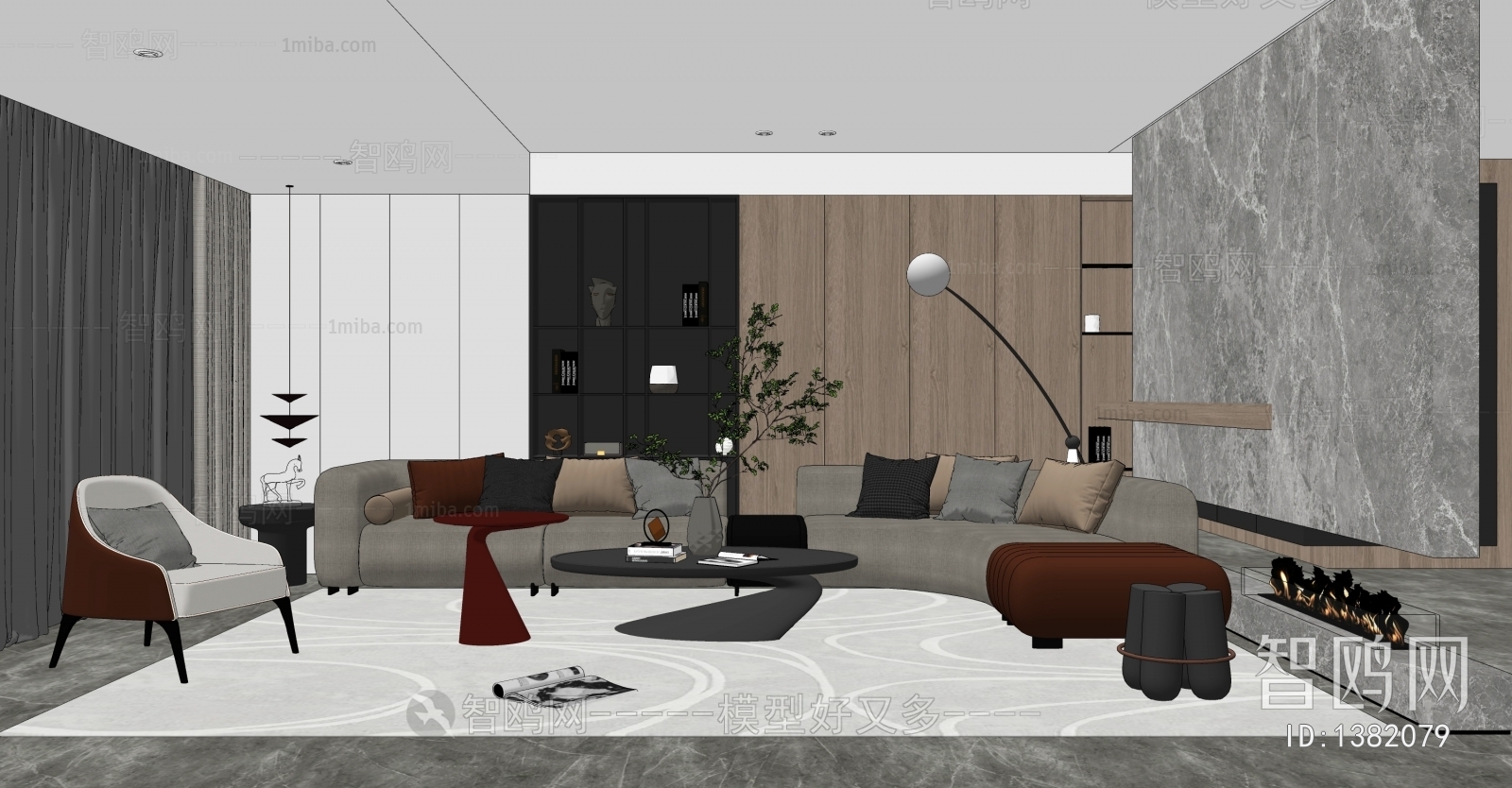 Modern A Living Room