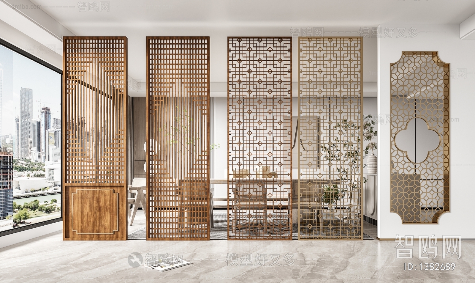 New Chinese Style Partition