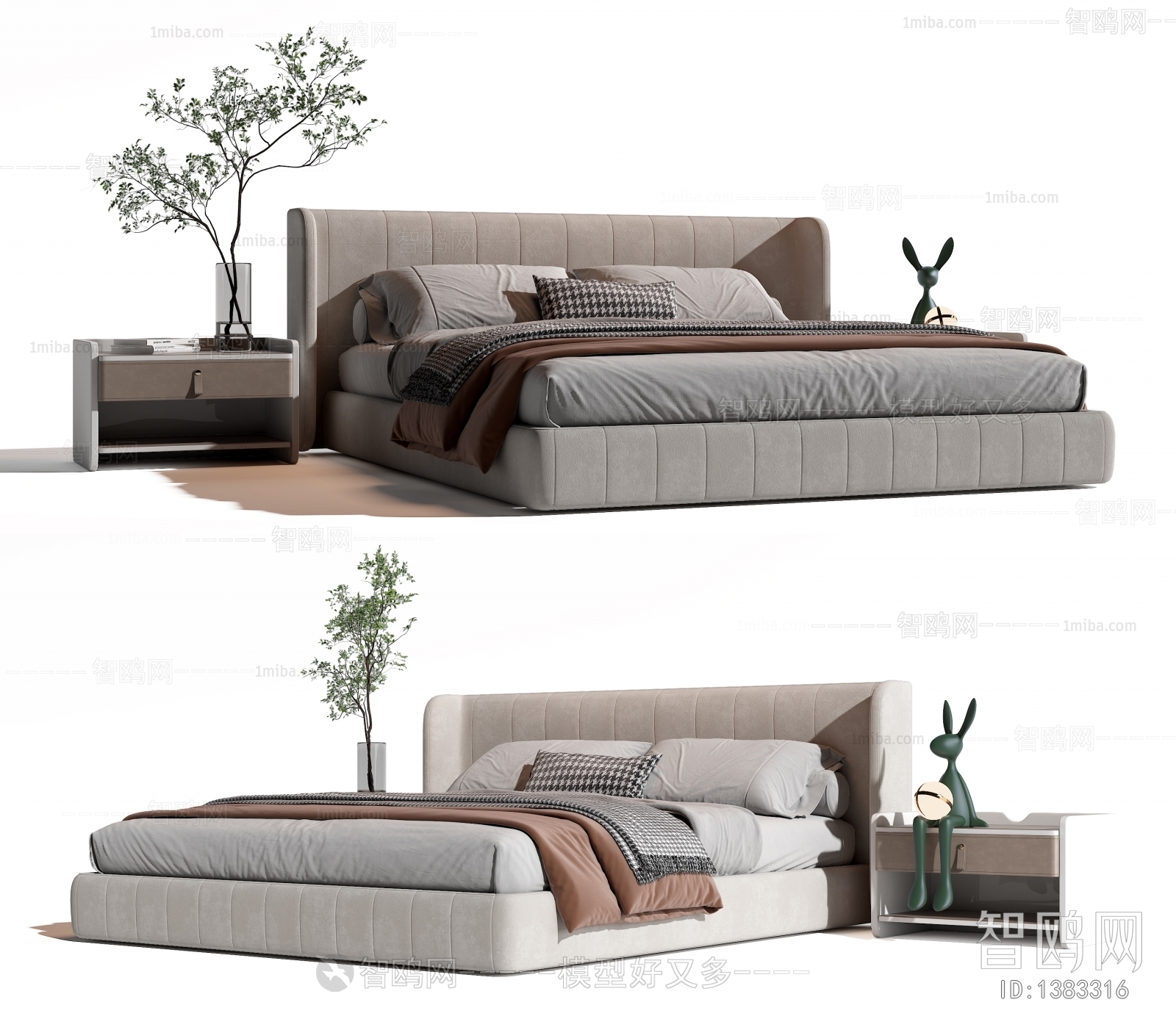 Modern Double Bed