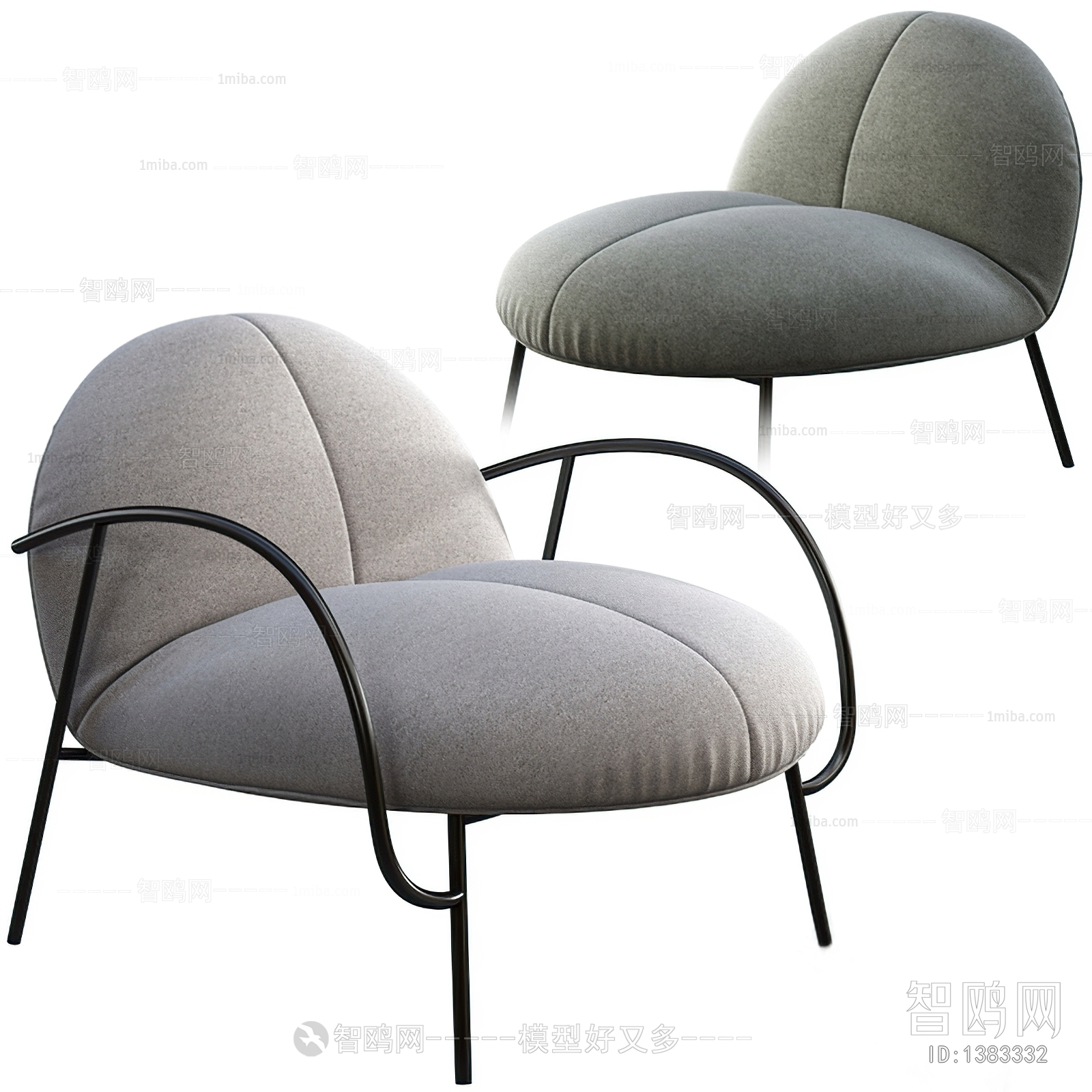 Nordic Style Lounge Chair