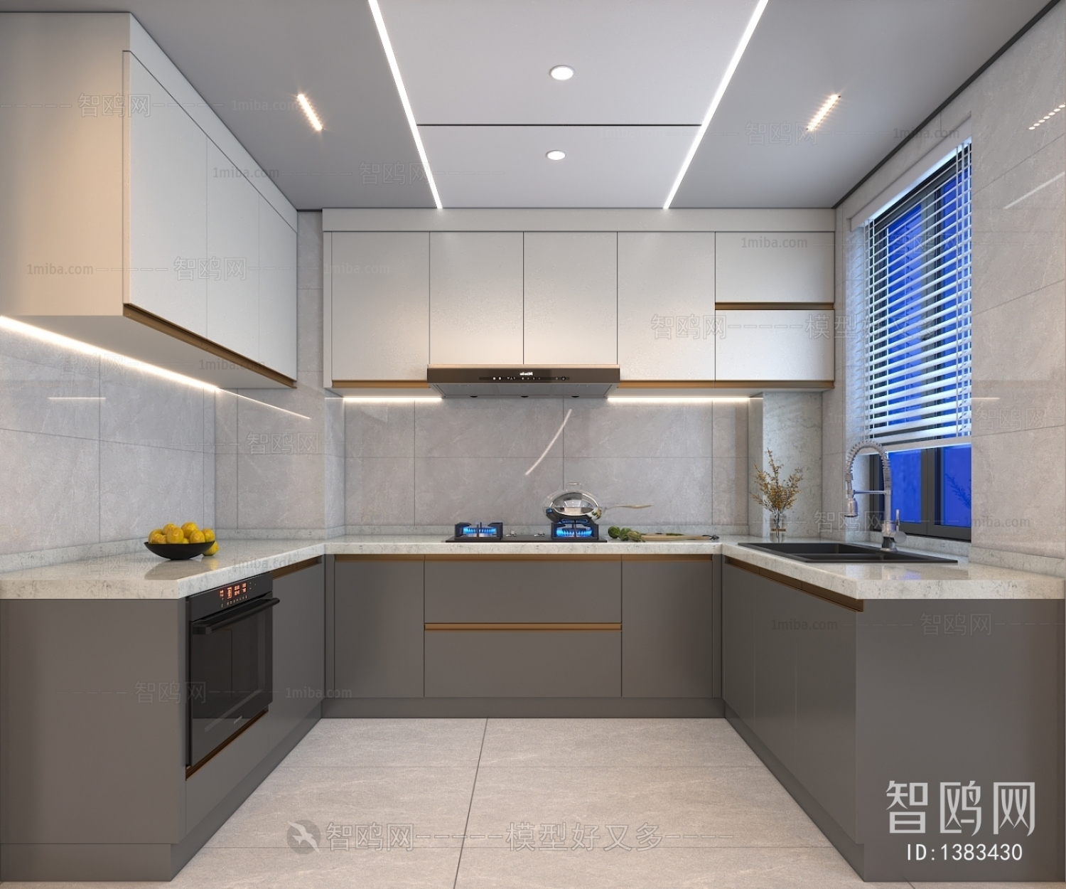 Modern The Kitchen