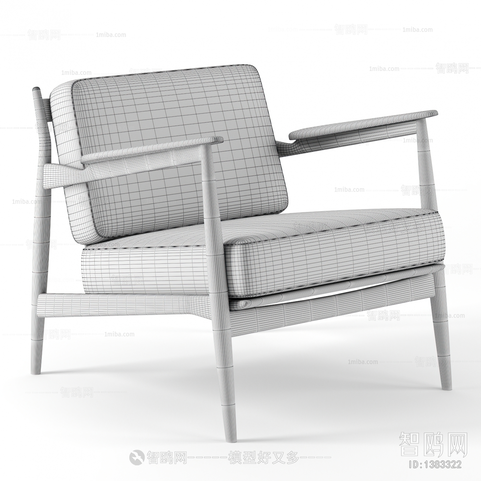 Nordic Style Lounge Chair