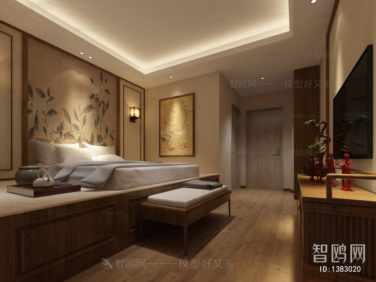 New Chinese Style Guest Room