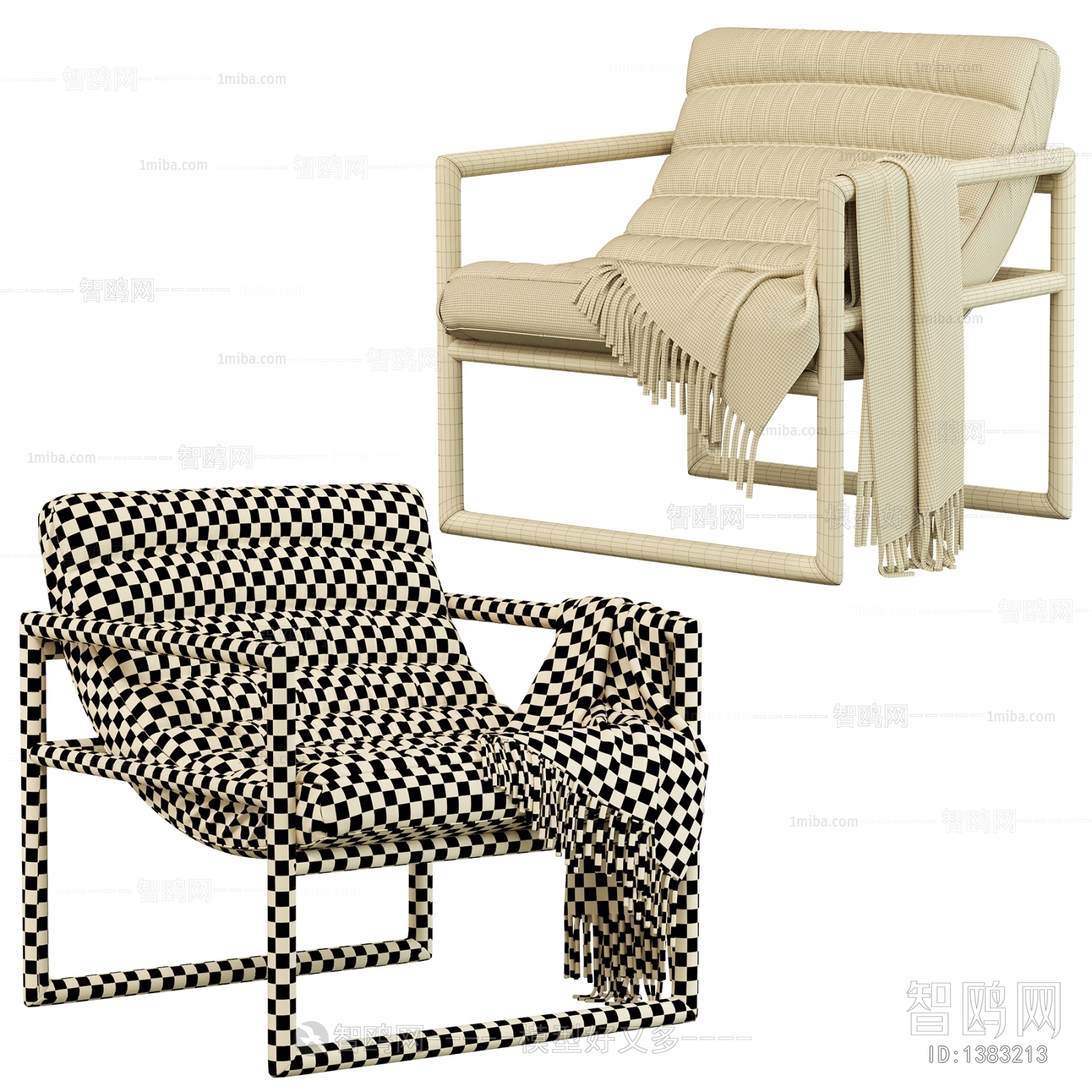 Nordic Style Lounge Chair