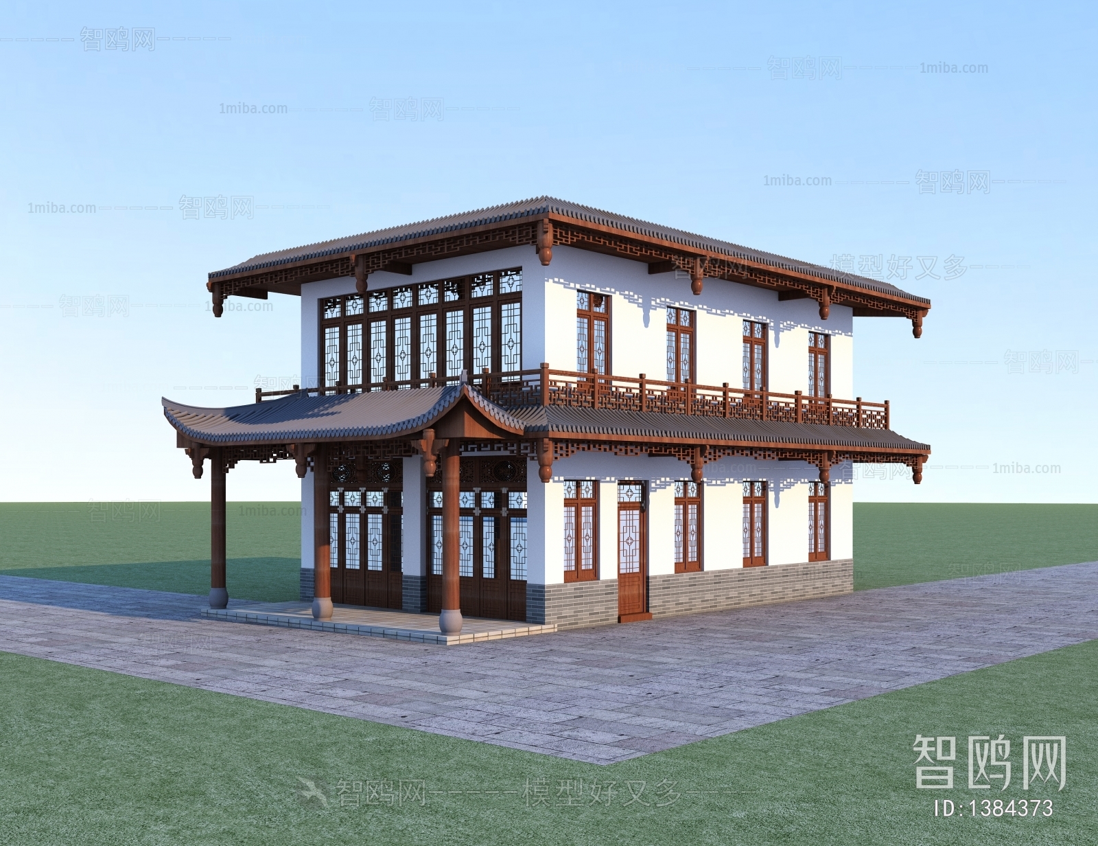 Chinese Style Ancient Architectural Buildings