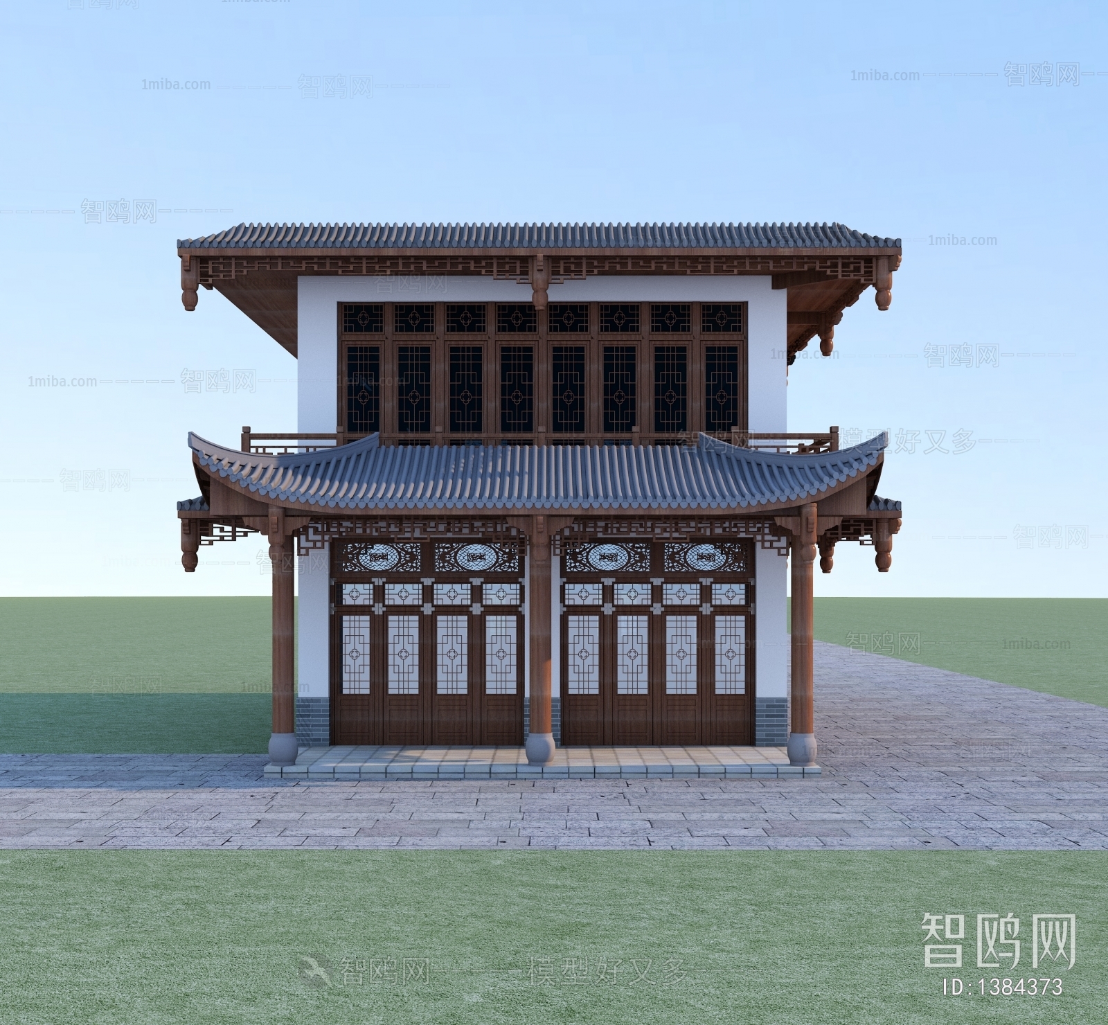 Chinese Style Ancient Architectural Buildings