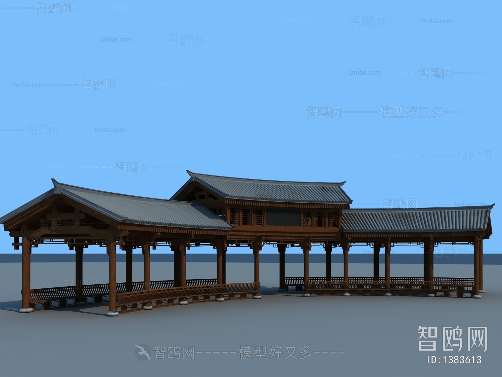 Chinese Style Building Component