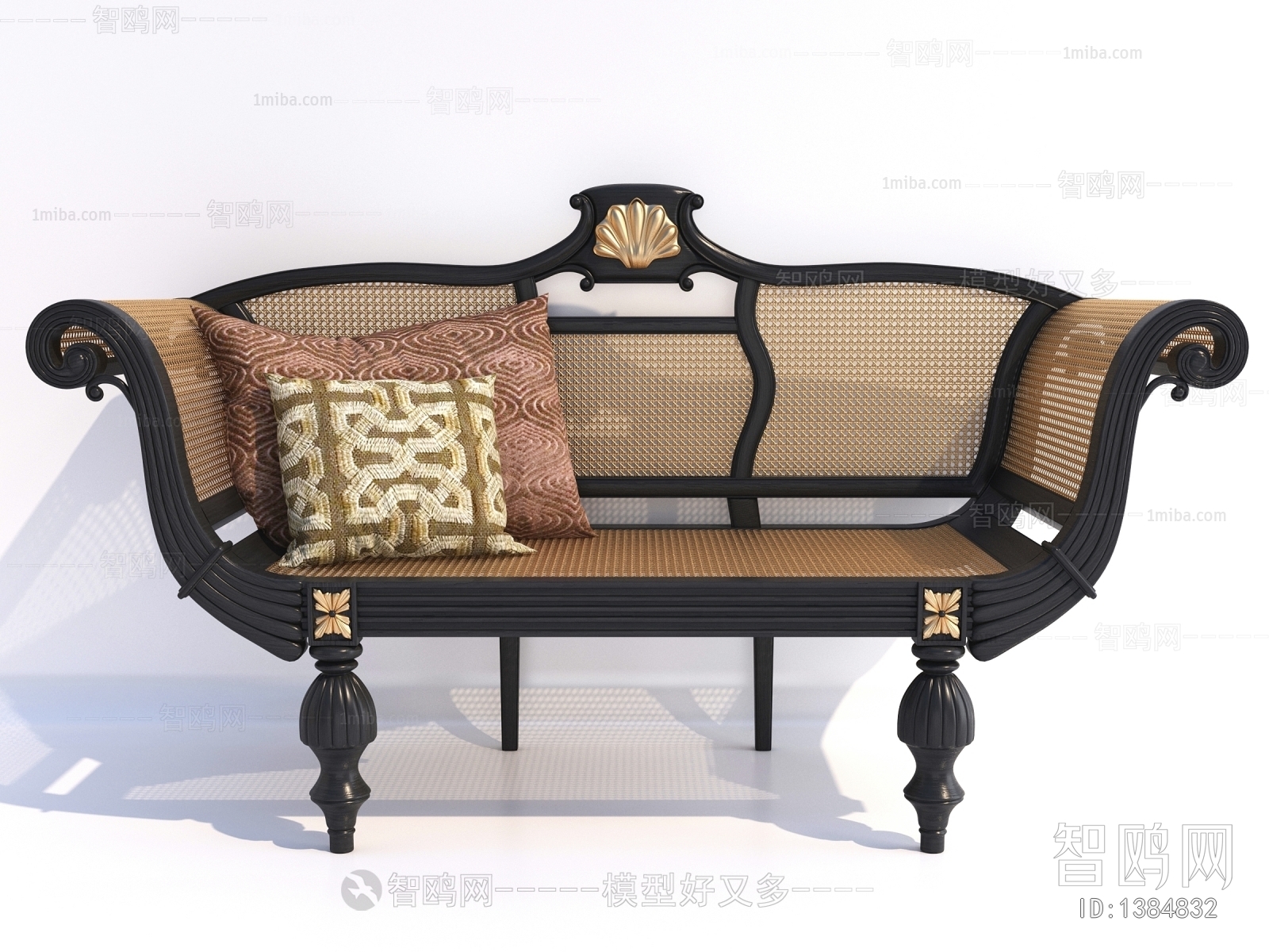 Southeast Asian Style A Sofa For Two
