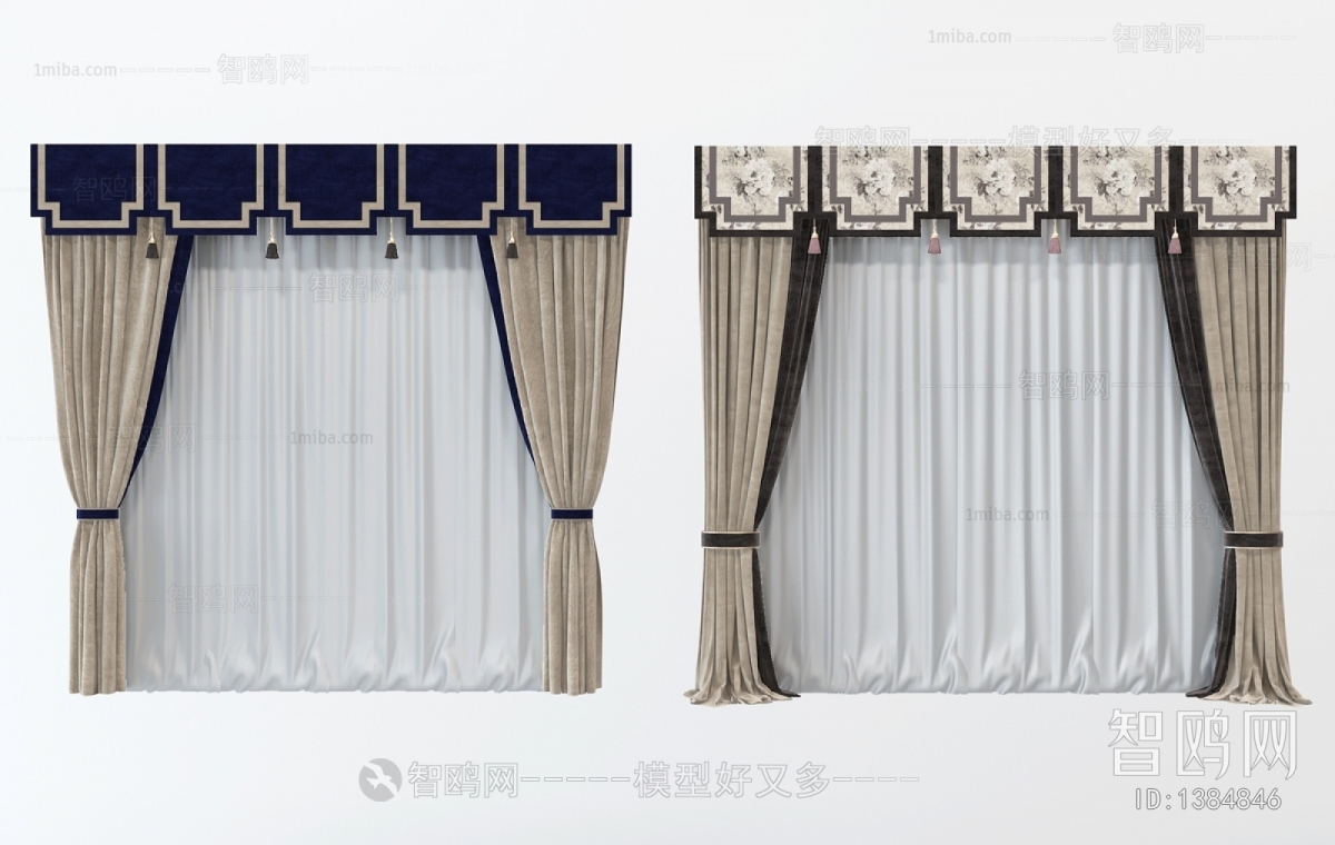 New Chinese Style The Curtain