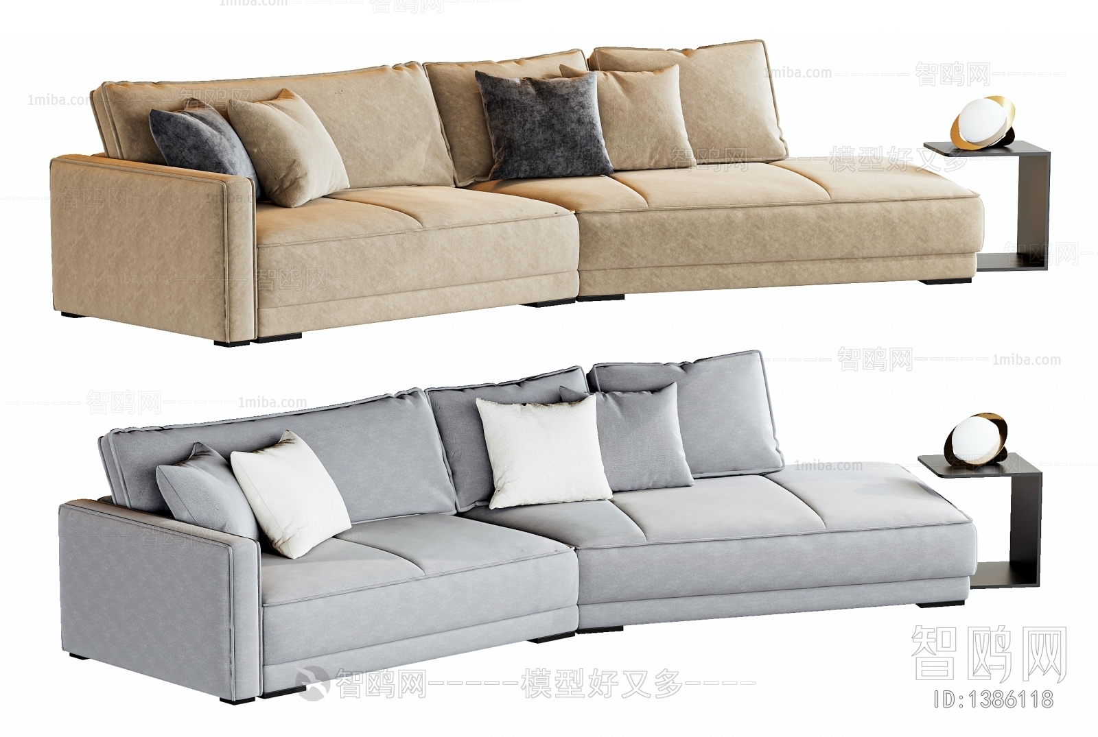 Modern Multi Person Sofa