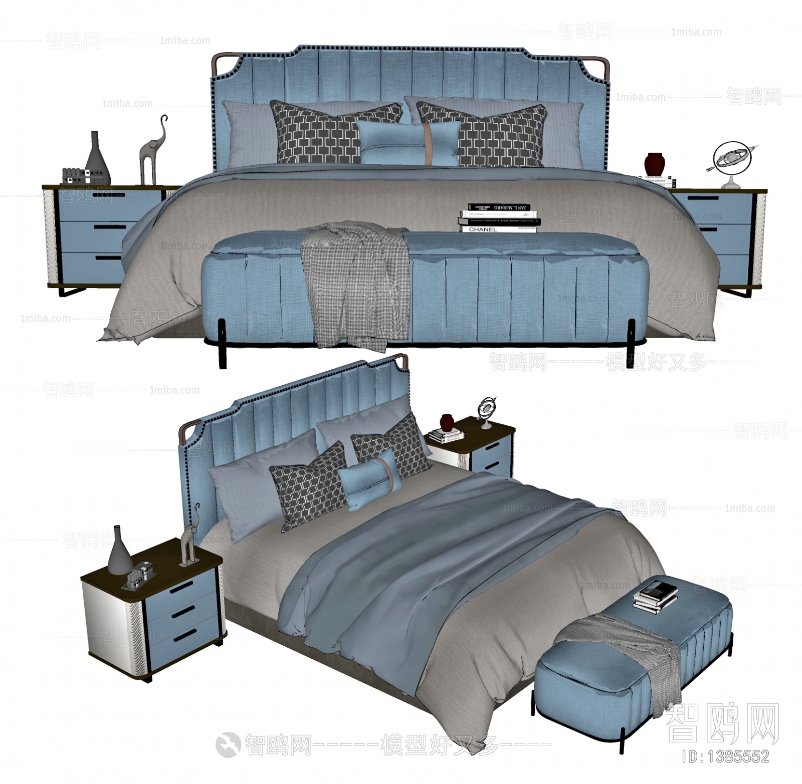 Modern Double Bed