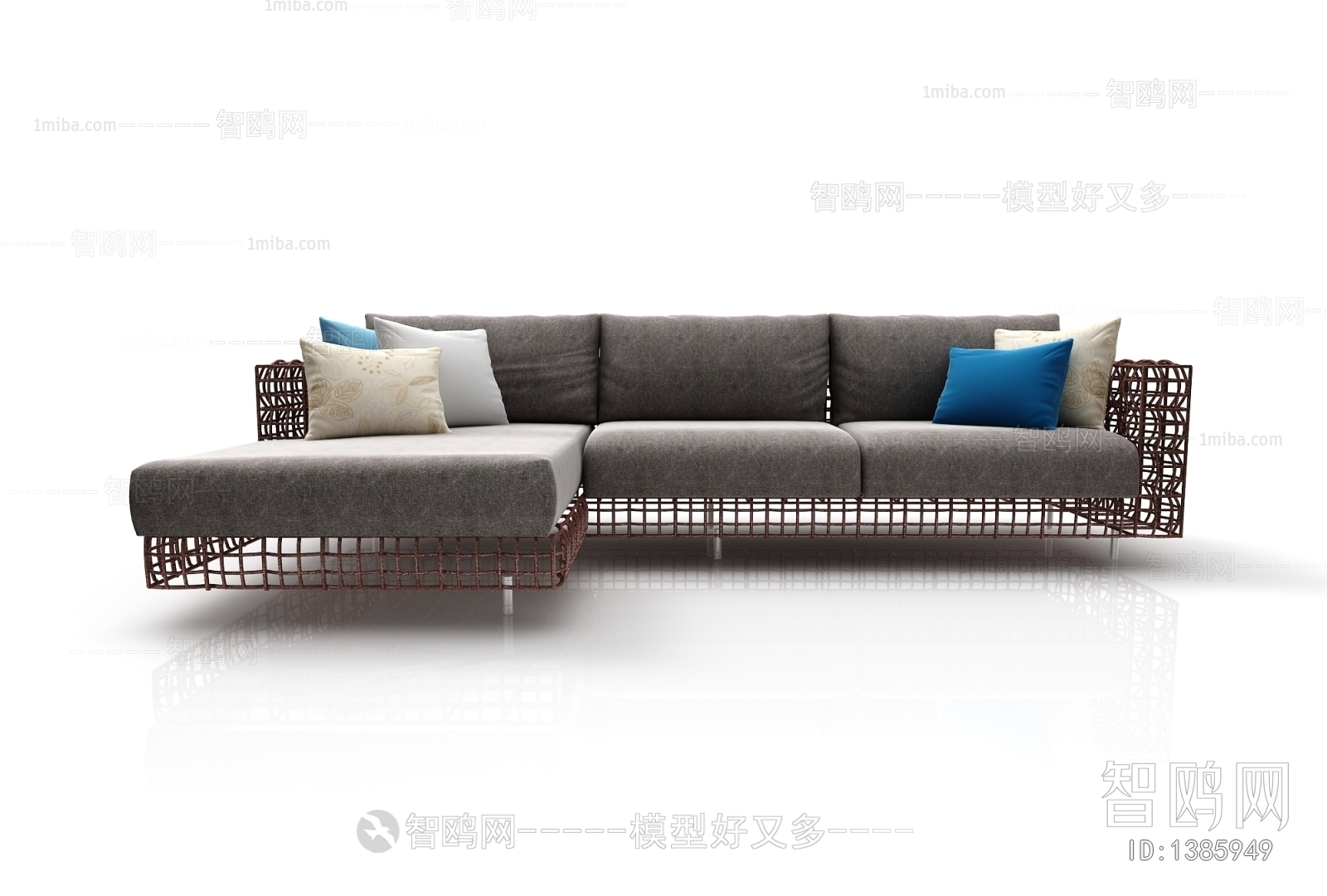 Modern Multi Person Sofa