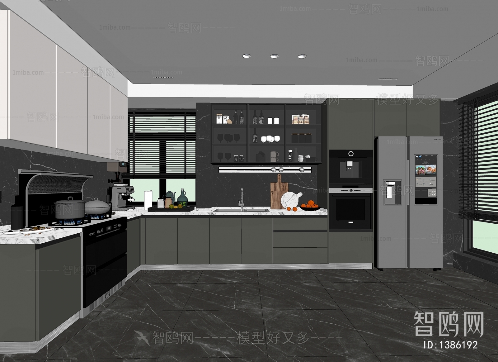 Modern The Kitchen