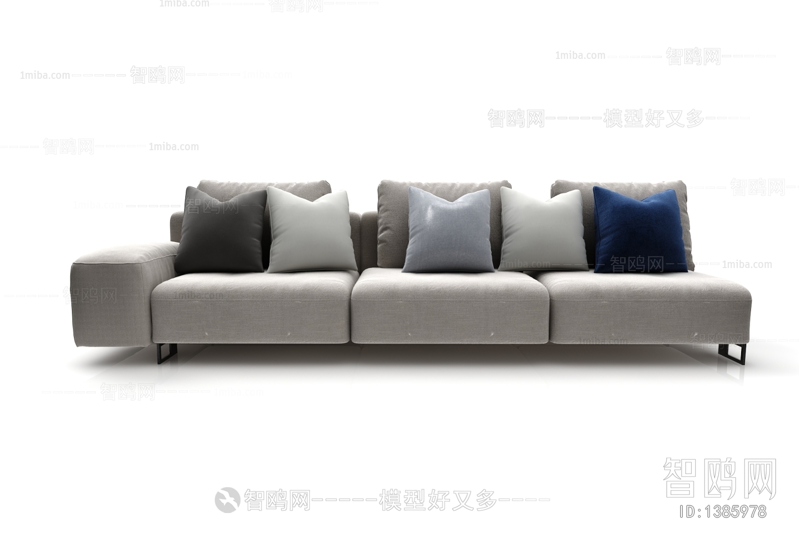 Modern Three-seat Sofa