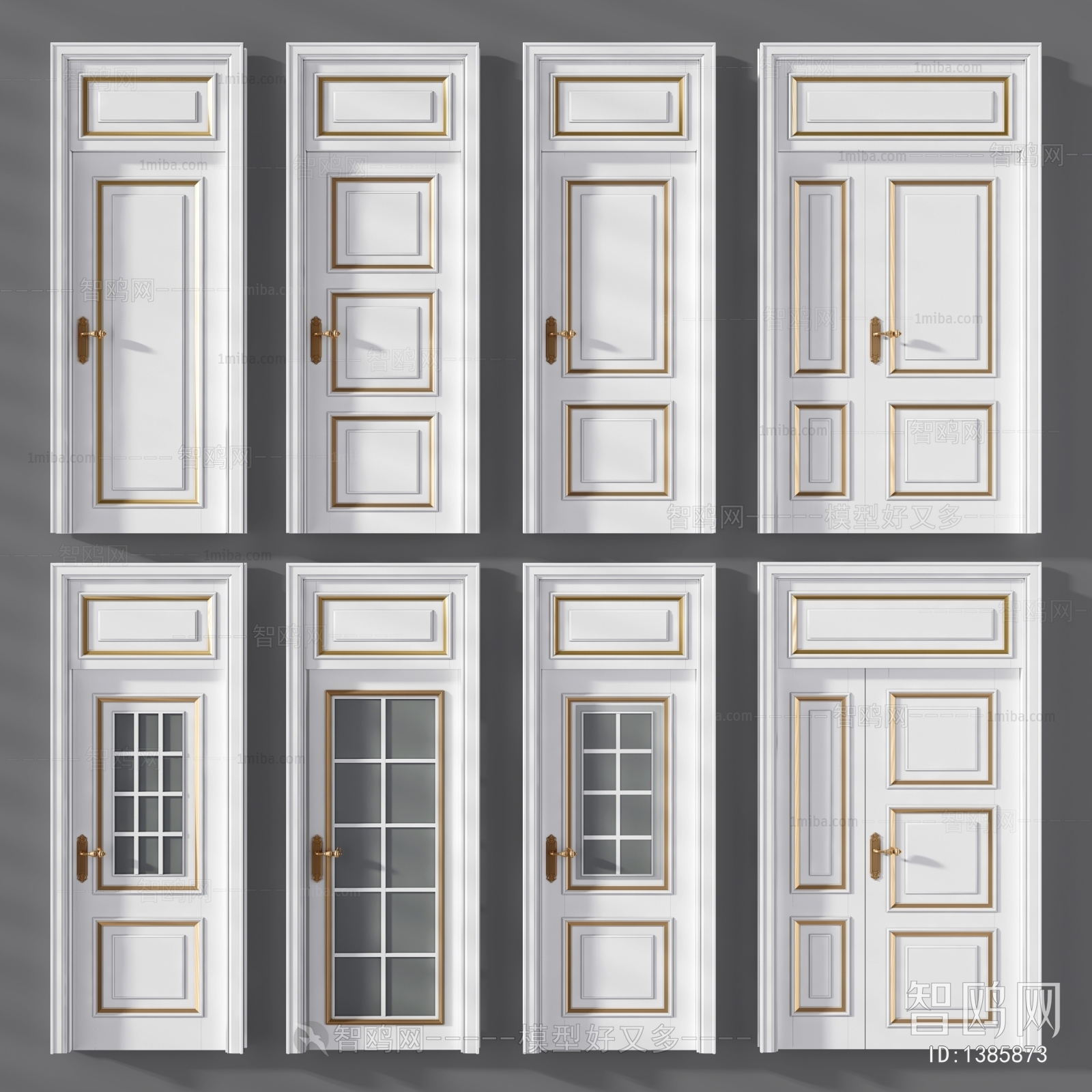 Simple European Style Door