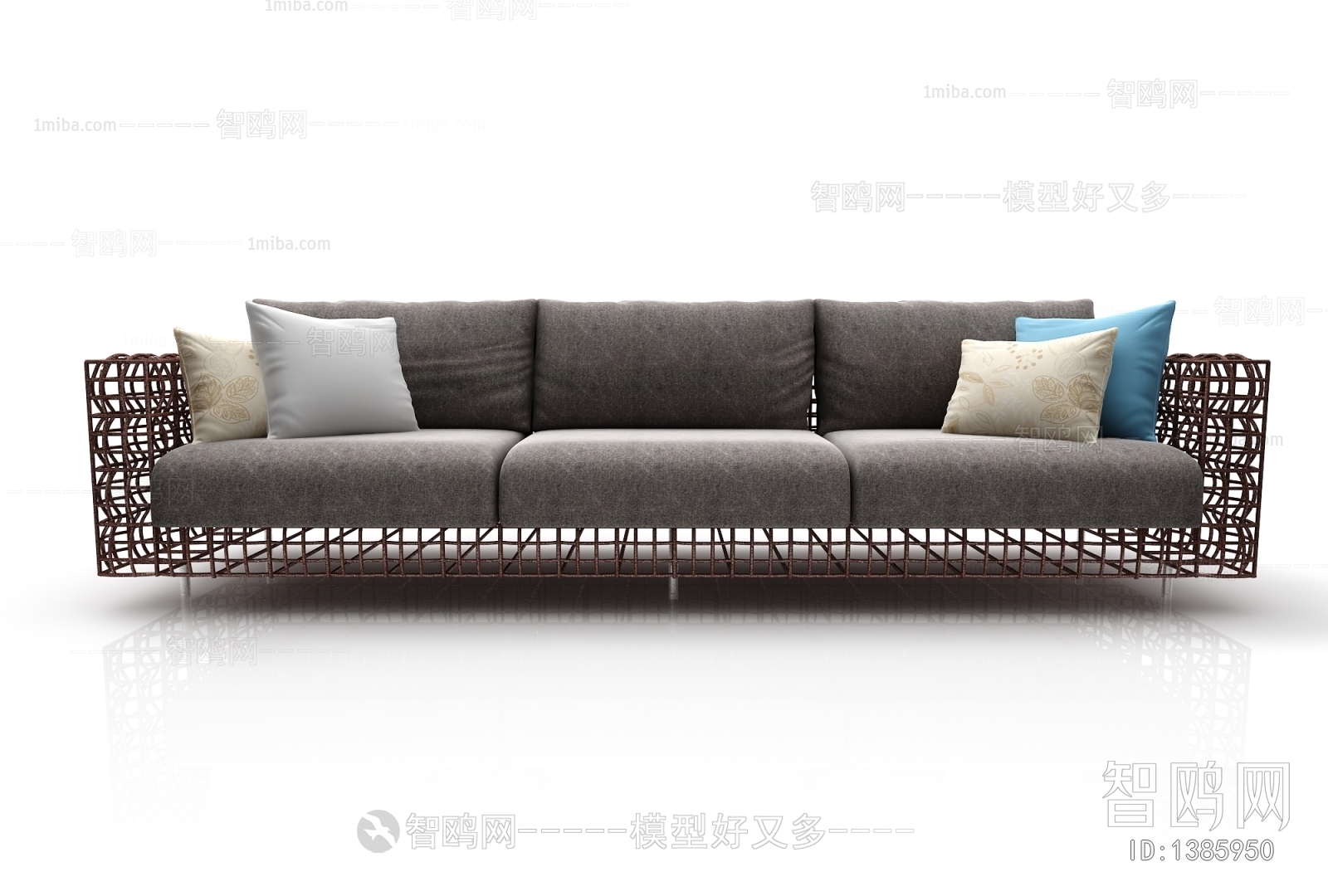 Modern Three-seat Sofa