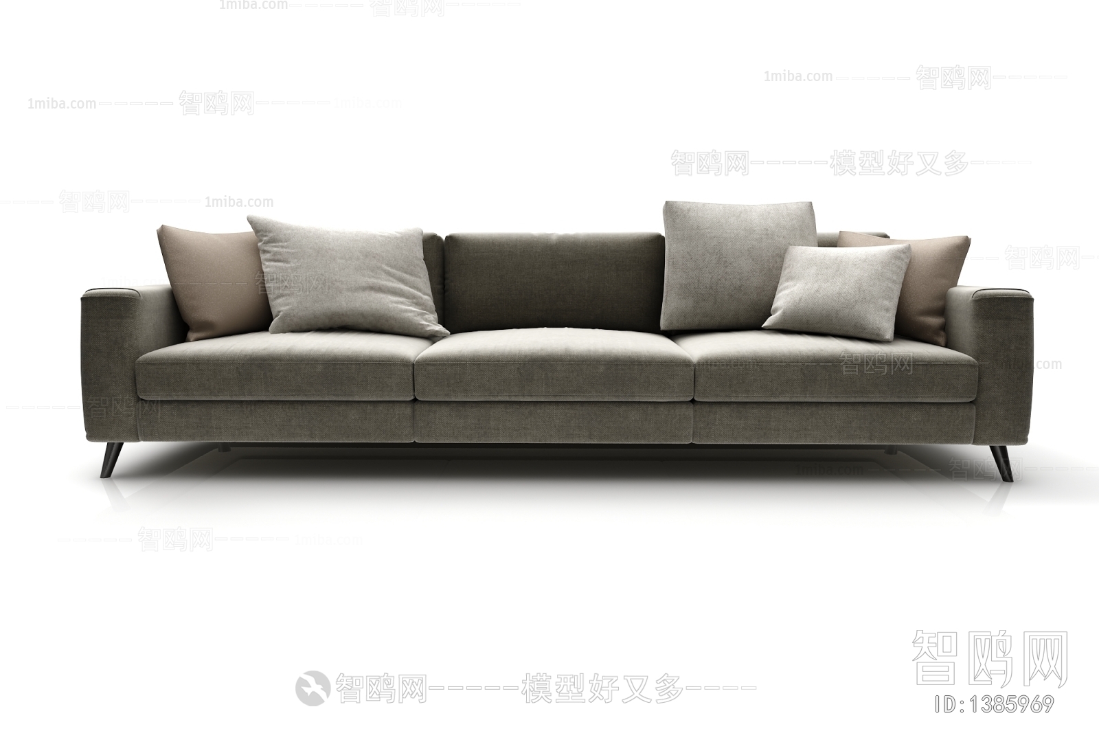 Modern Three-seat Sofa