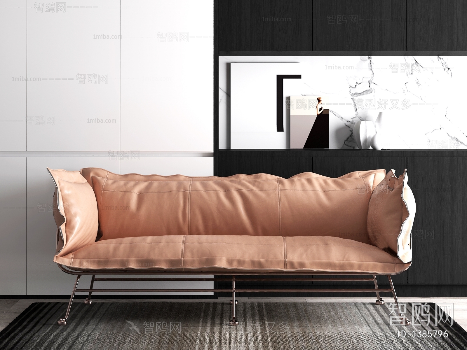 Modern Three-seat Sofa