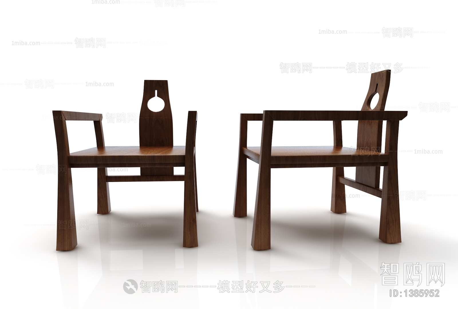 New Chinese Style Lounge Chair