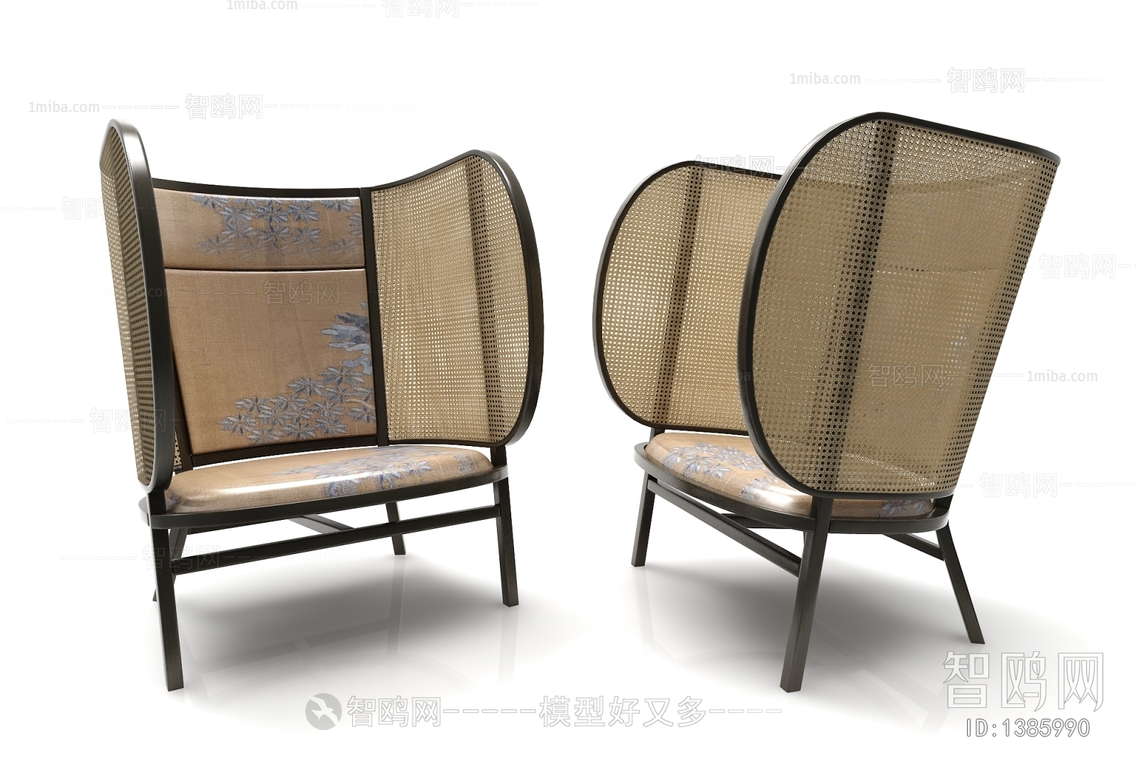 New Chinese Style Lounge Chair