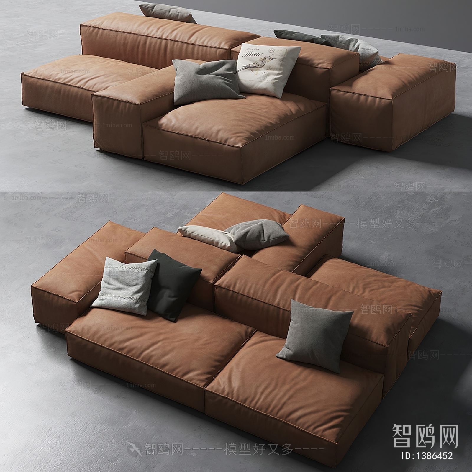 Modern Multi Person Sofa