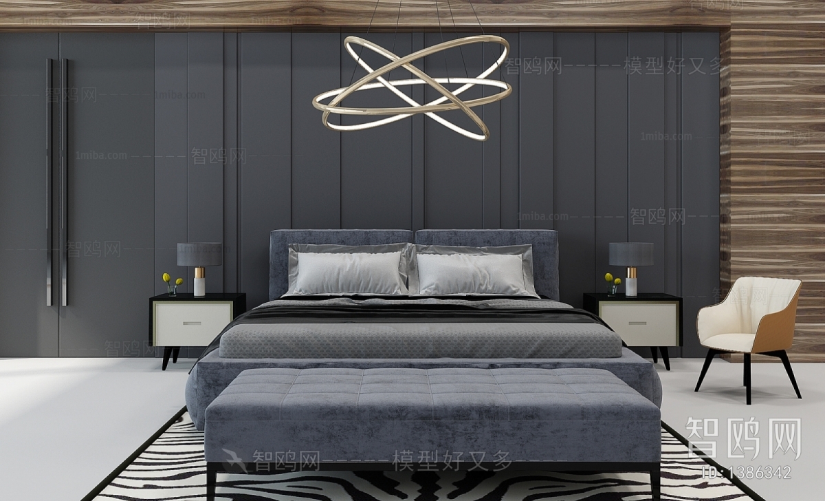 Modern Double Bed