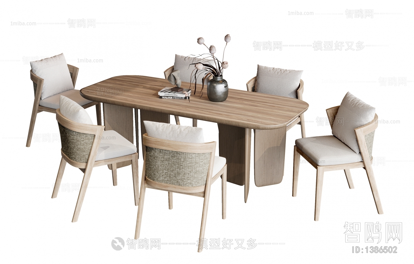 Modern Nordic Style Dining Table And Chairs