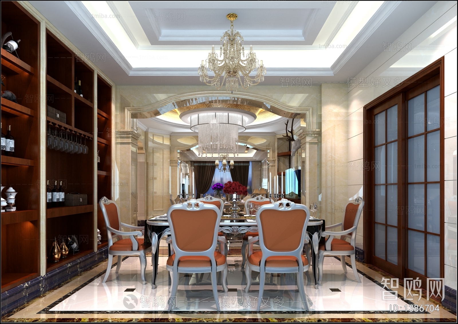 European Style Dining Room