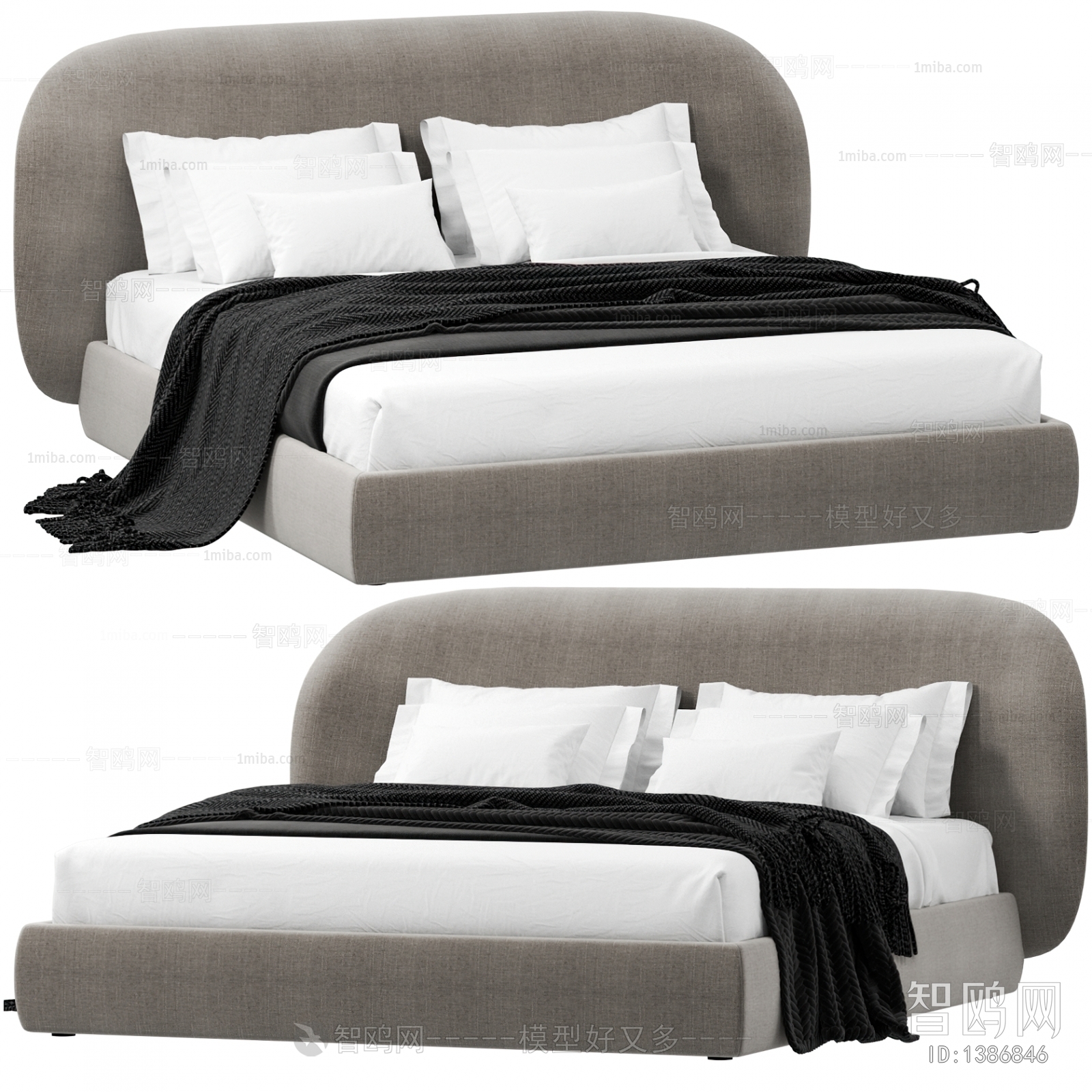 Modern Double Bed