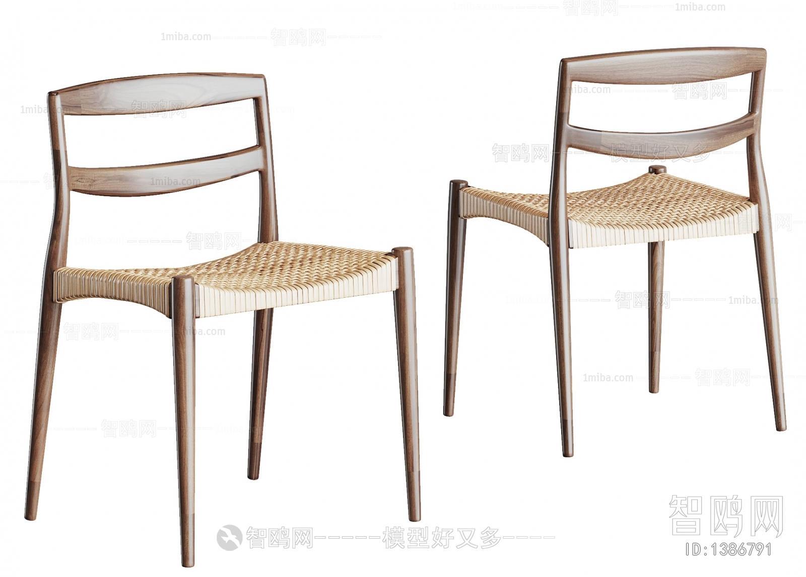 Wabi-sabi Style Single Chair