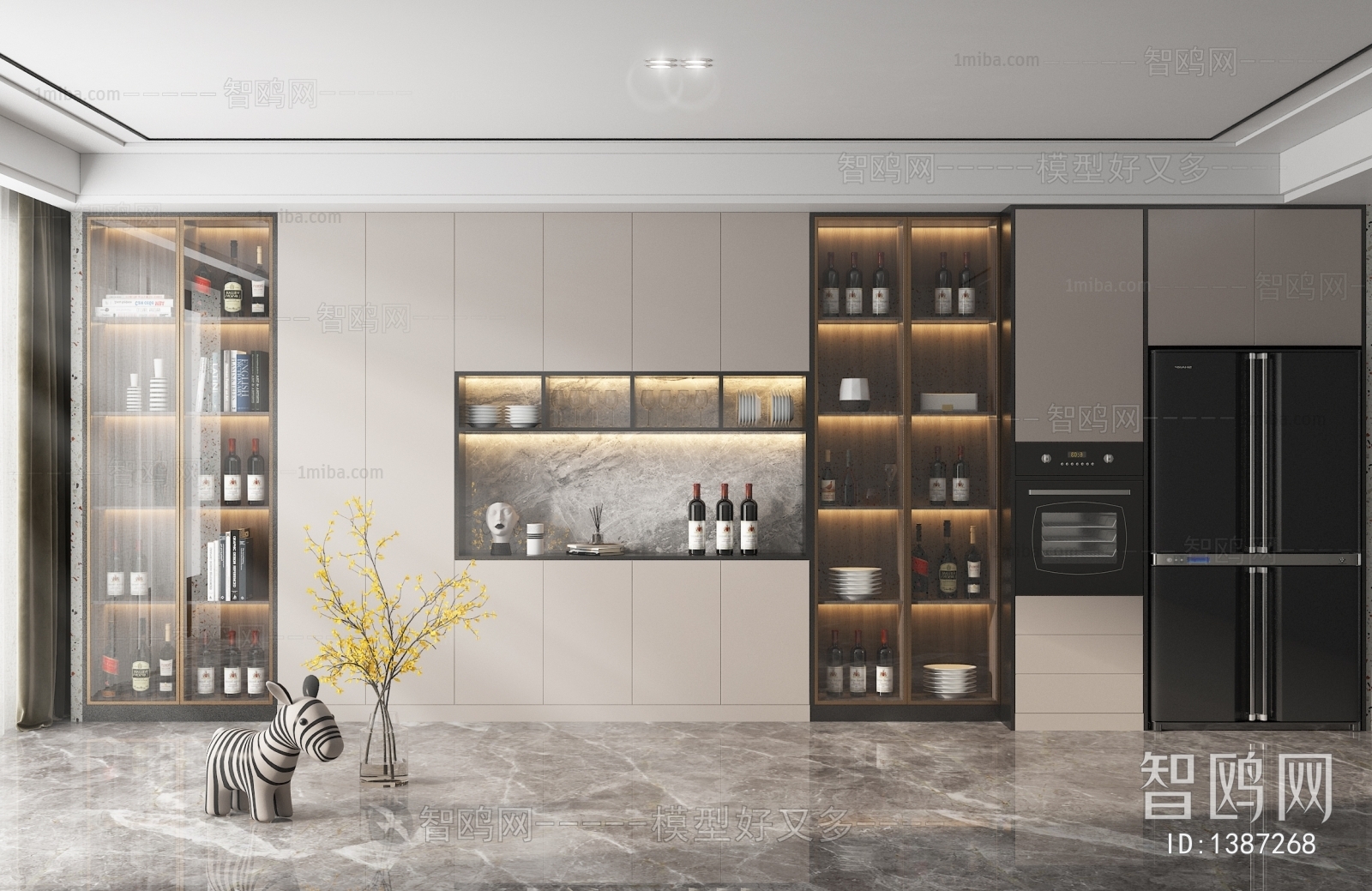 Modern Wine Cabinet