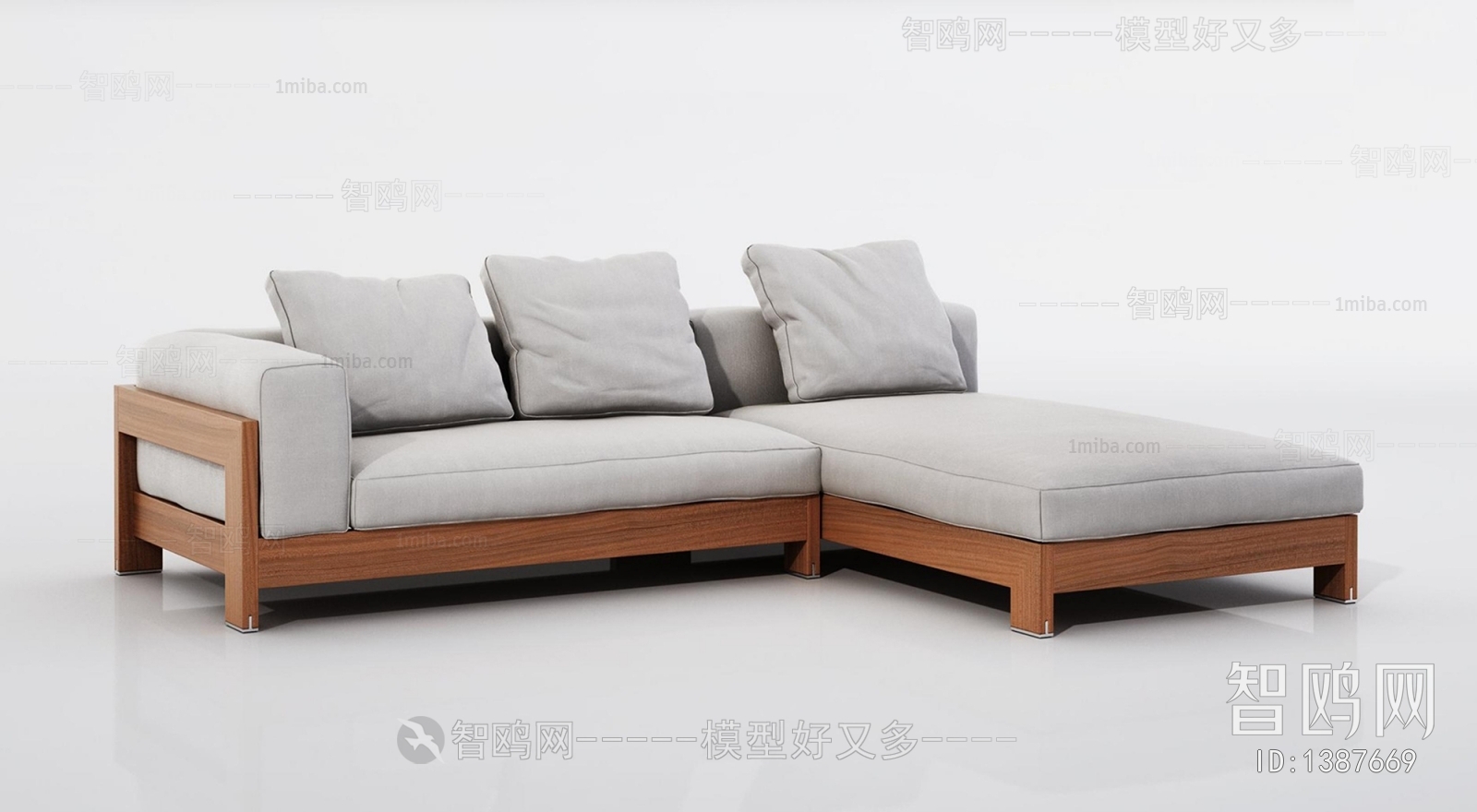 Modern Multi Person Sofa