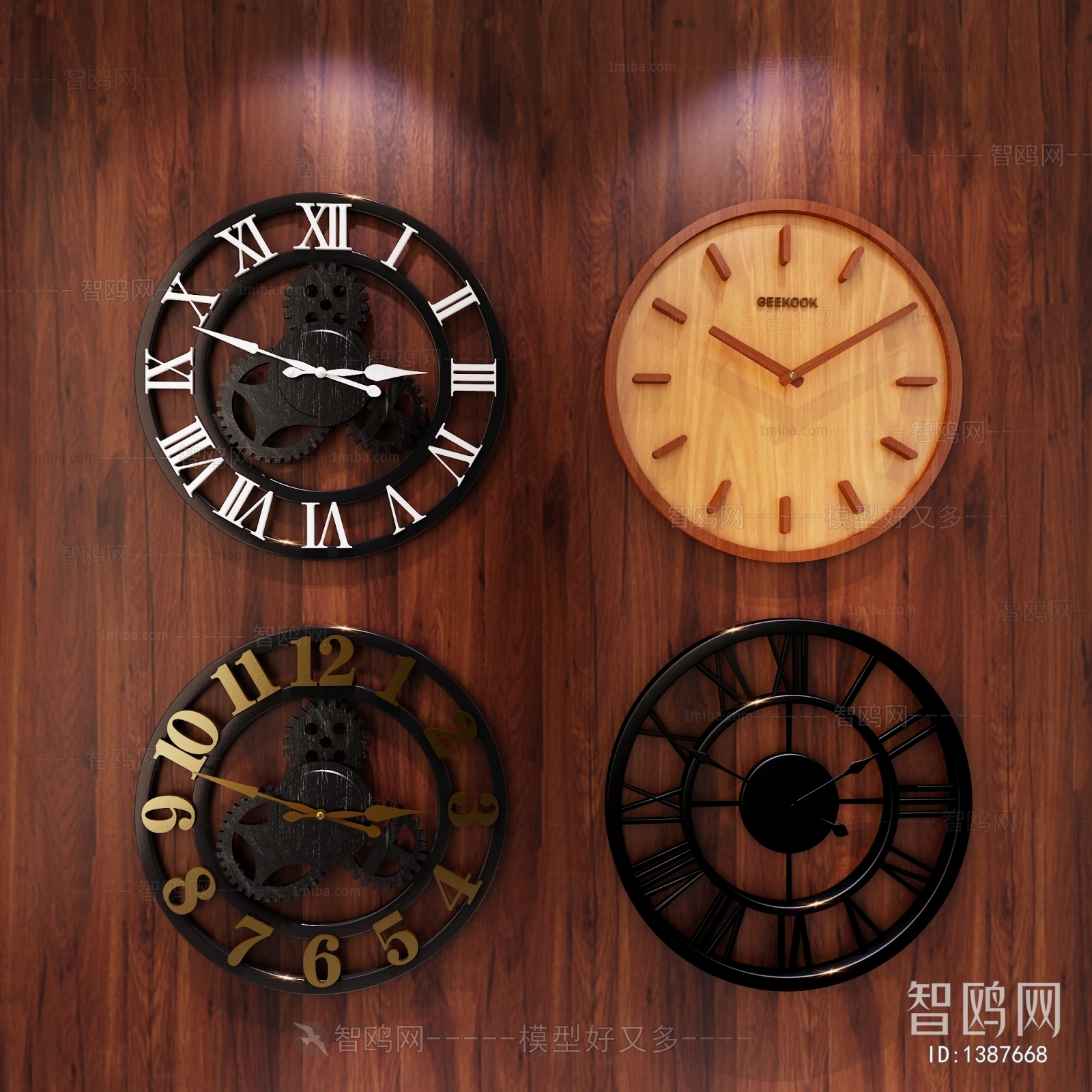 Industrial Style Clocks And Watches