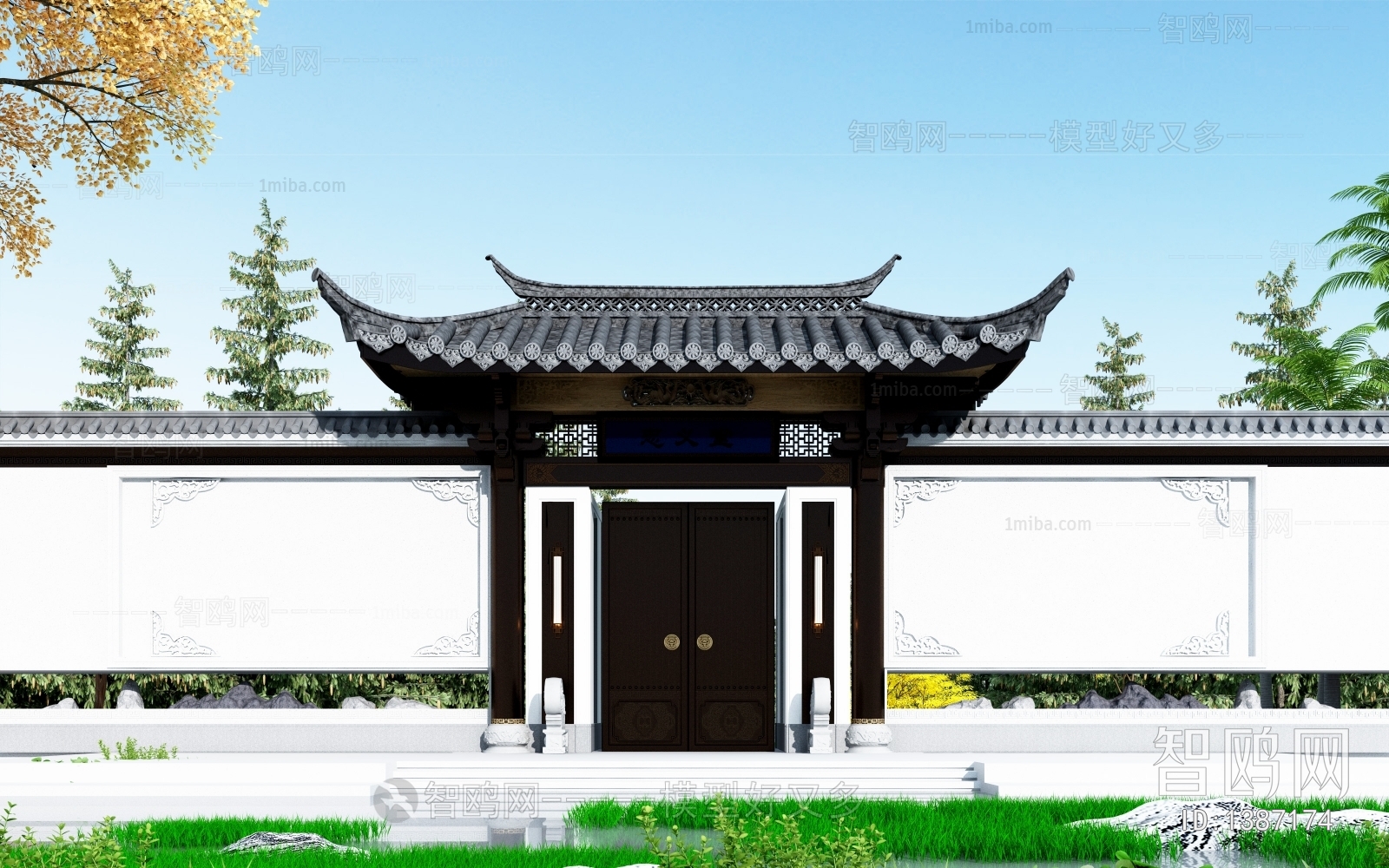 Chinese Style Facade Element