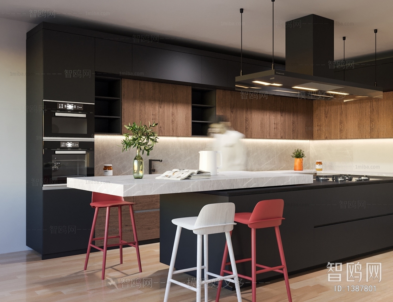 Modern Open Kitchen