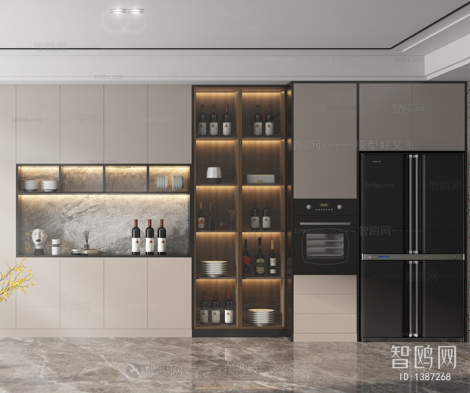 Modern Wine Cabinet