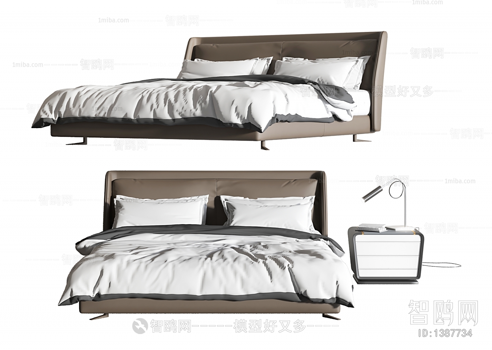 Modern Double Bed