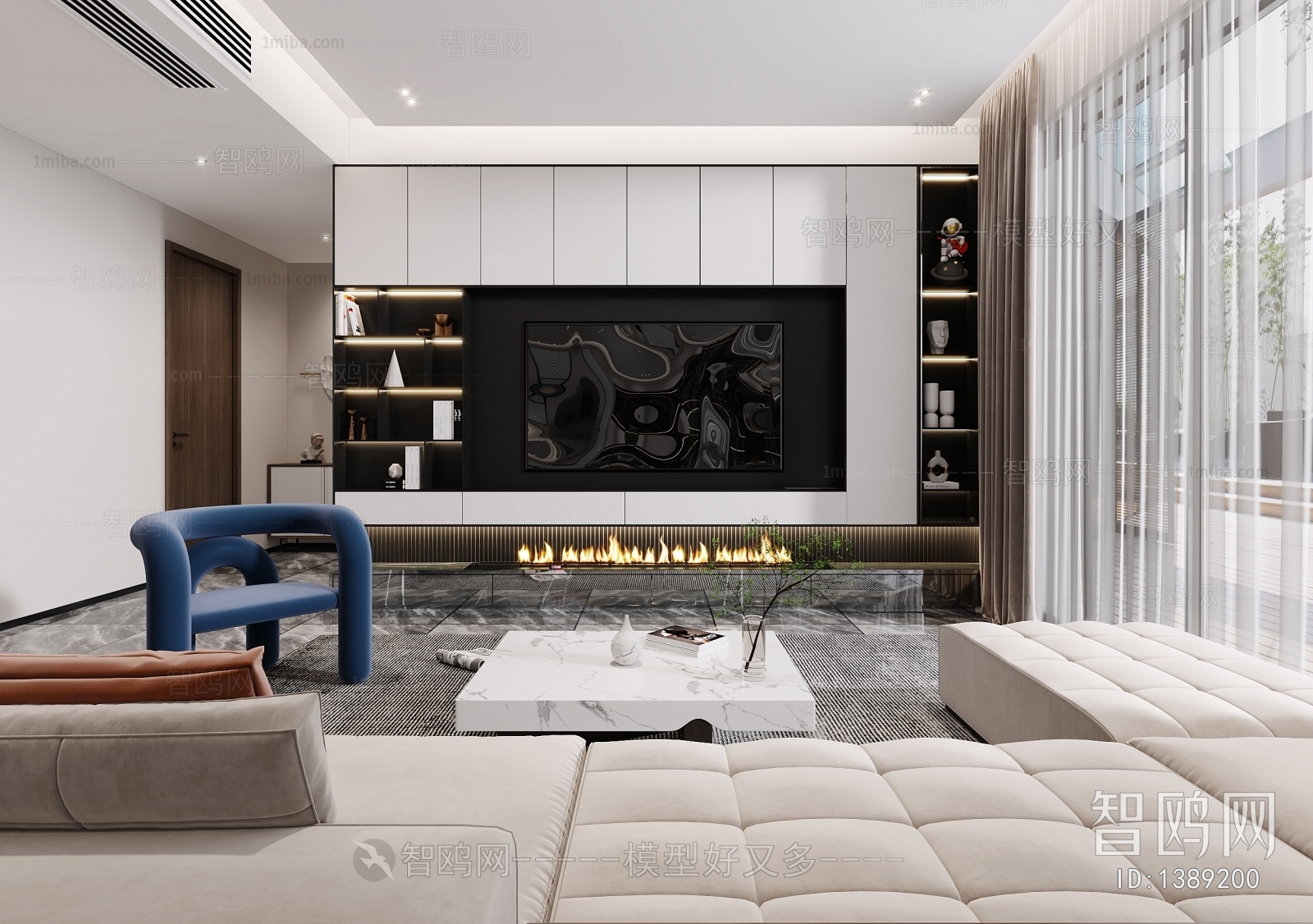 Modern A Living Room