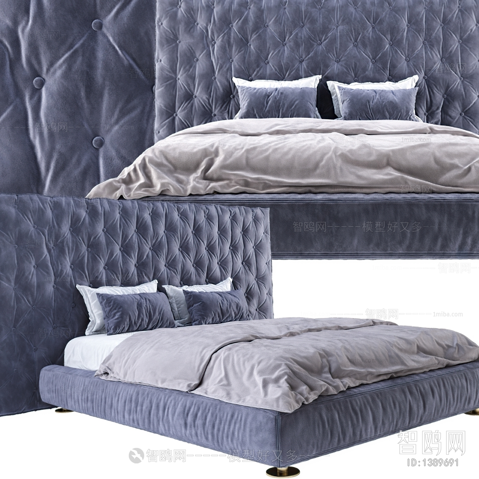 Modern Double Bed