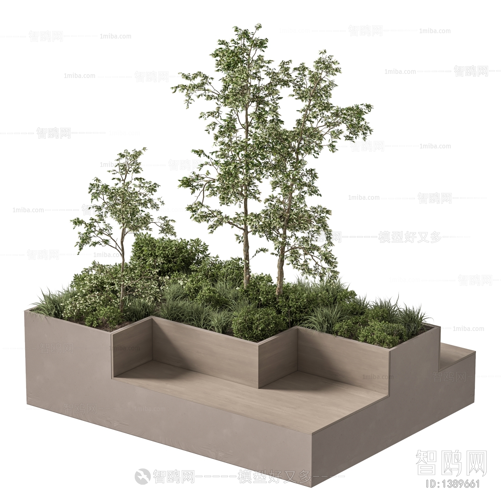 Modern Shrubbery