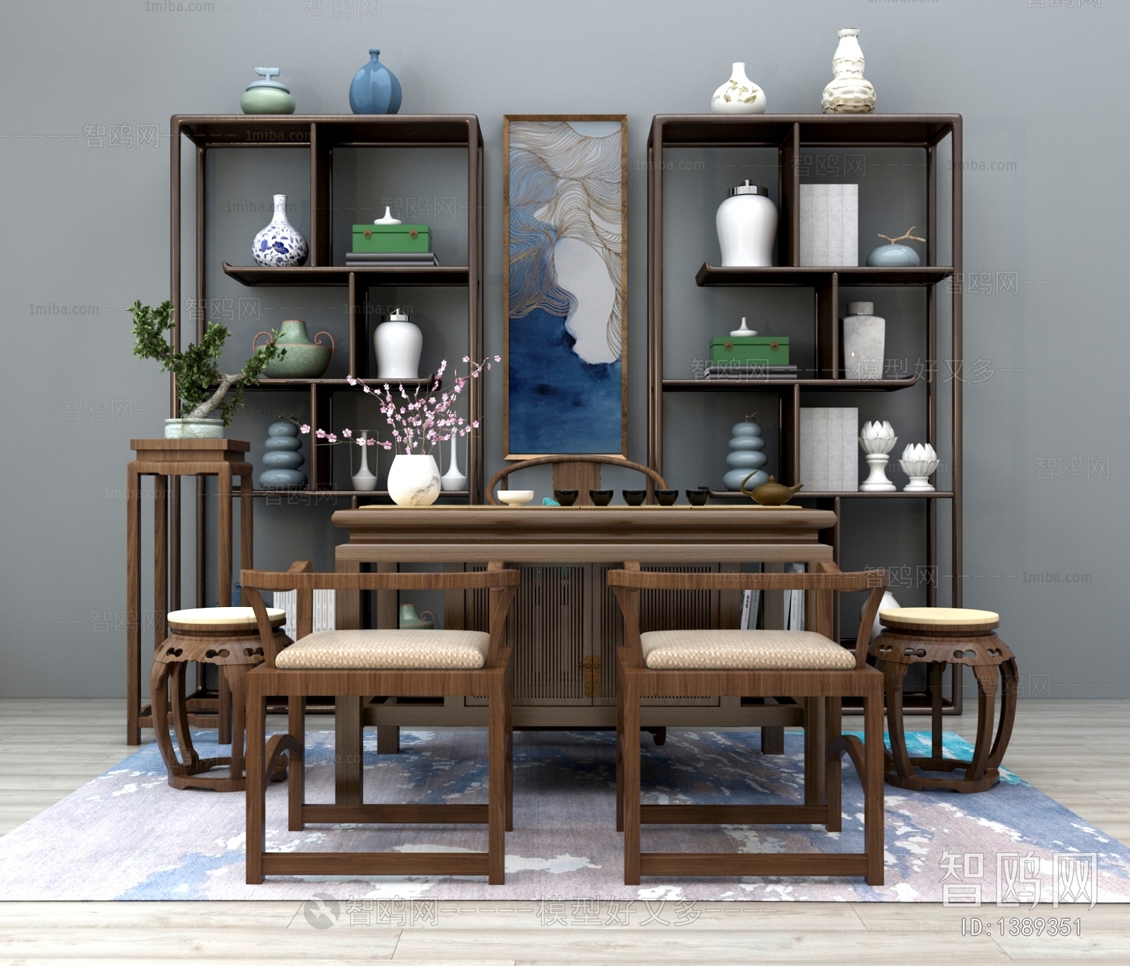 Chinese Style Tea Tables And Chairs