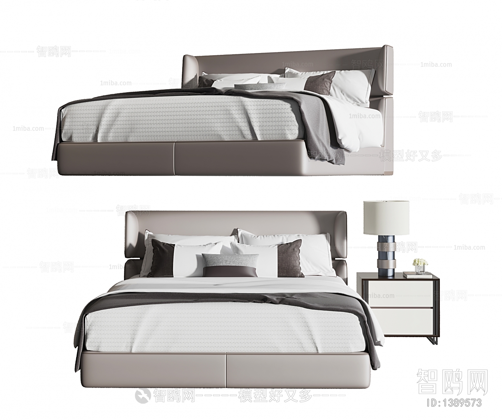 Modern Double Bed