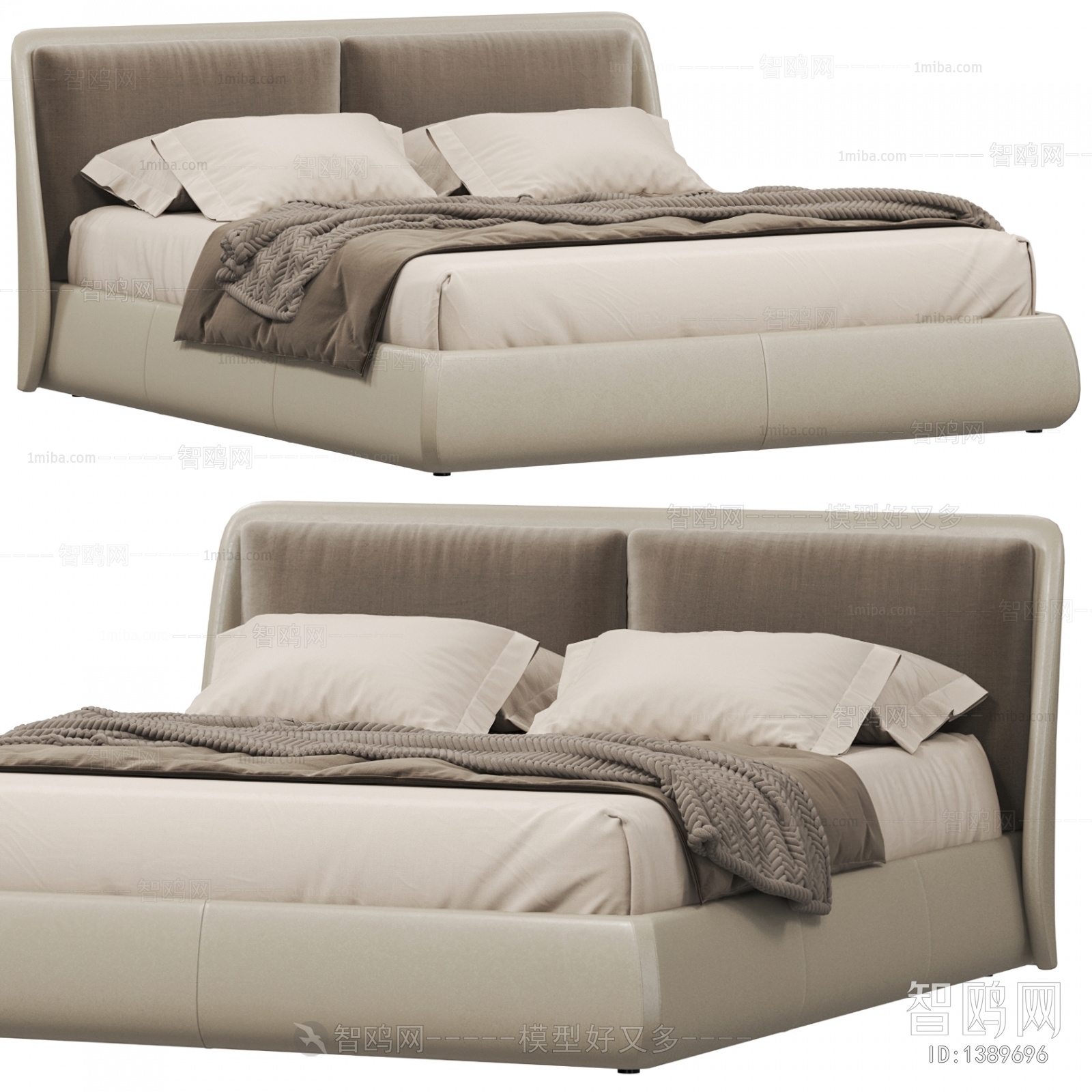 Modern Double Bed