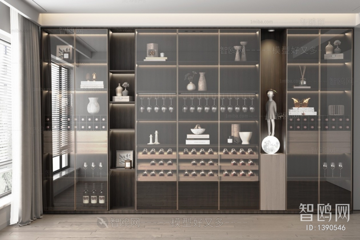 Modern Wine Cabinet