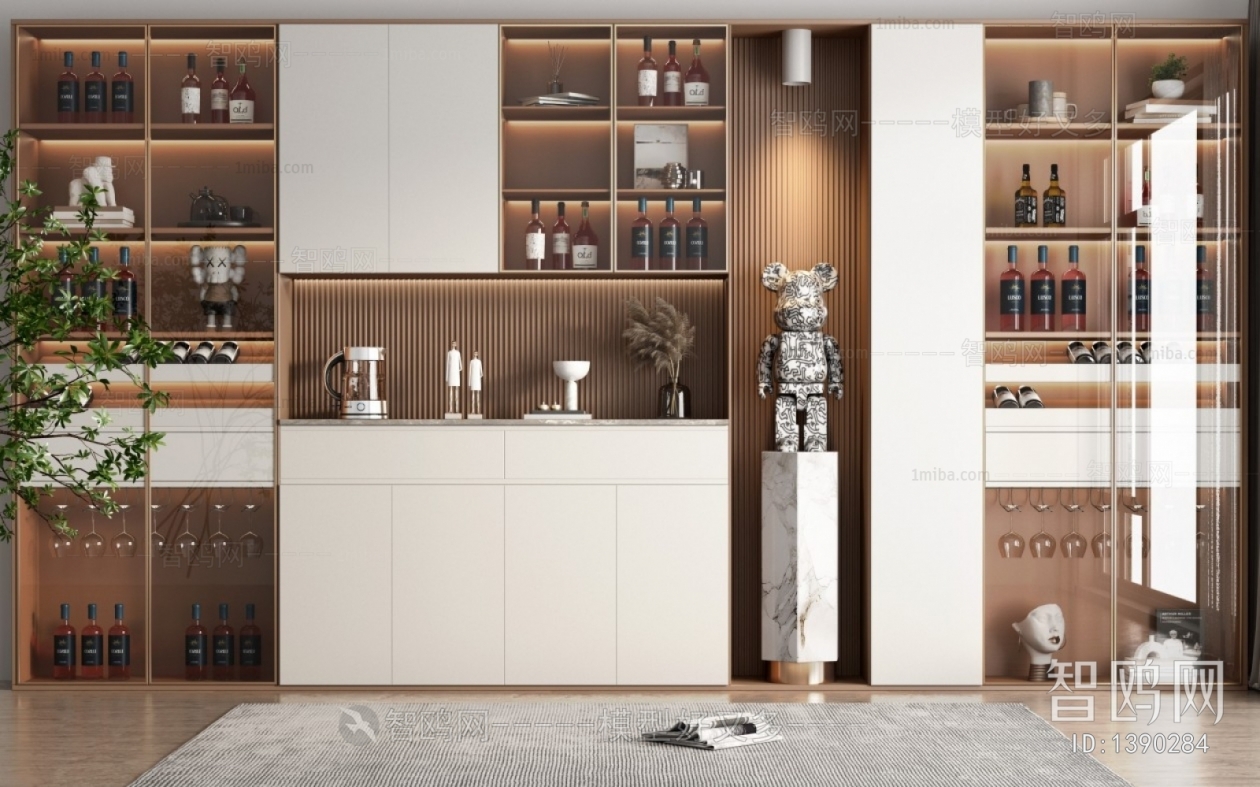 Modern Wine Cabinet