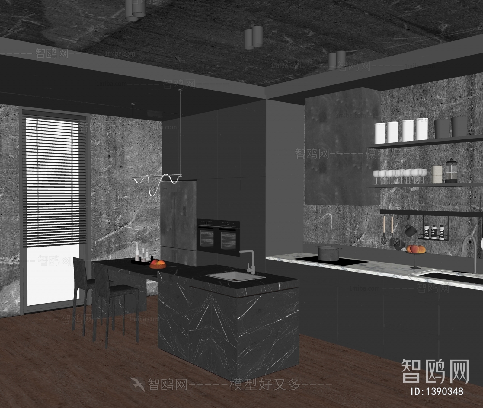 Modern The Kitchen